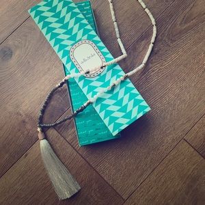 Stella & Dot, Antonia Tassel Necklace